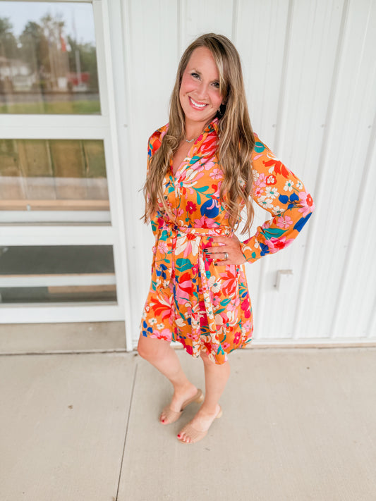 Floral Mini Dress