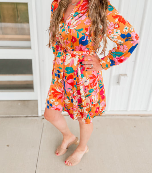 Floral Mini Dress