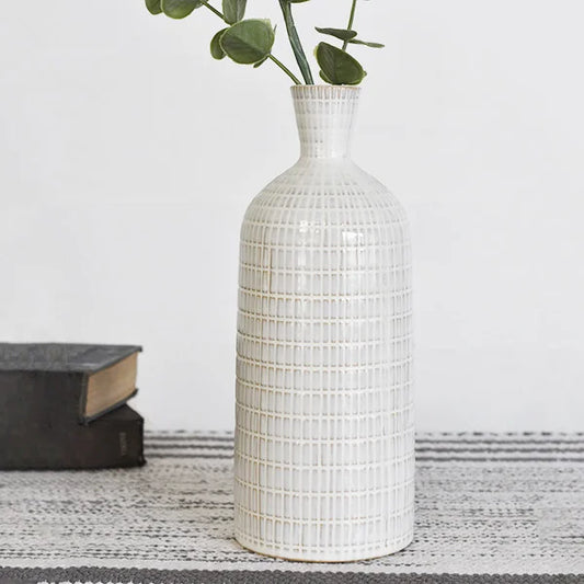 11" Skinny Stripe Vase