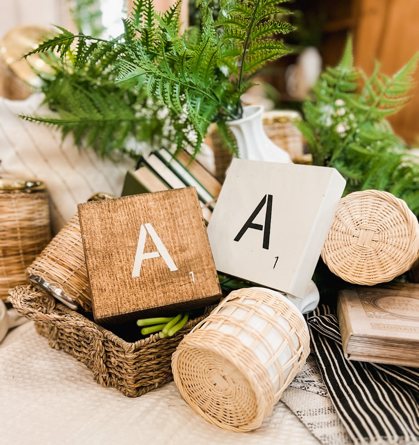 Scrabble Block Letter "A"