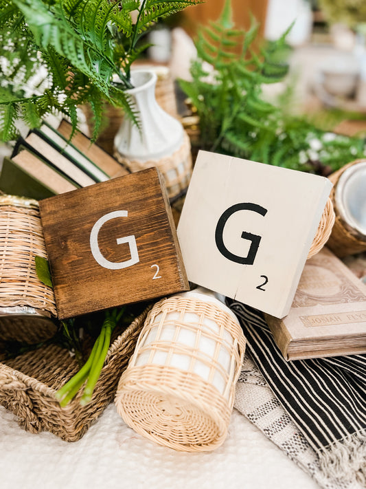 Scrabble Block Letter "G"