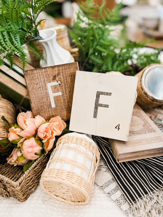 Scrabble Block Letter "F"