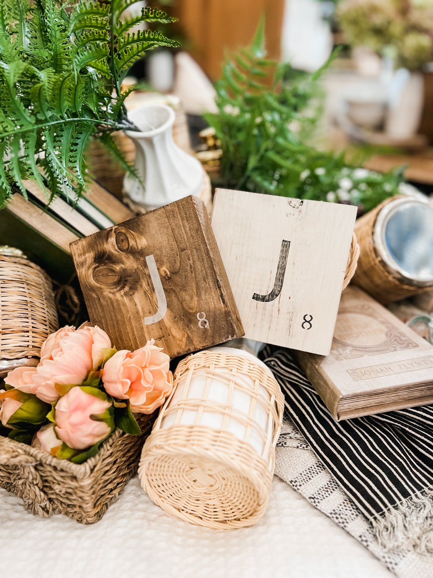 Scrabble Block Letter "J"